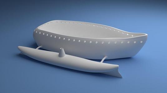 Hyper-buoyant Pontoon Boat