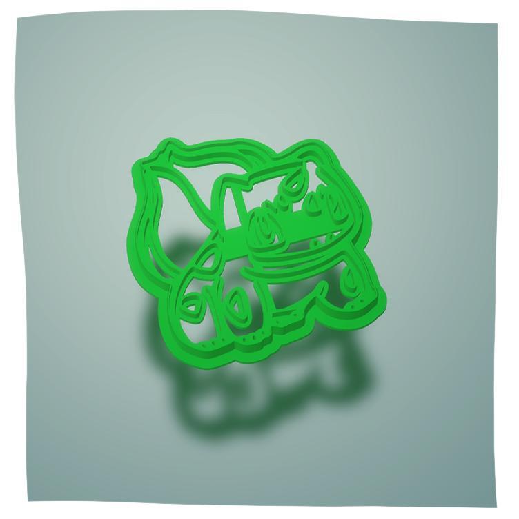 POKEMON BULBASAUR COOKIE CUTTER
