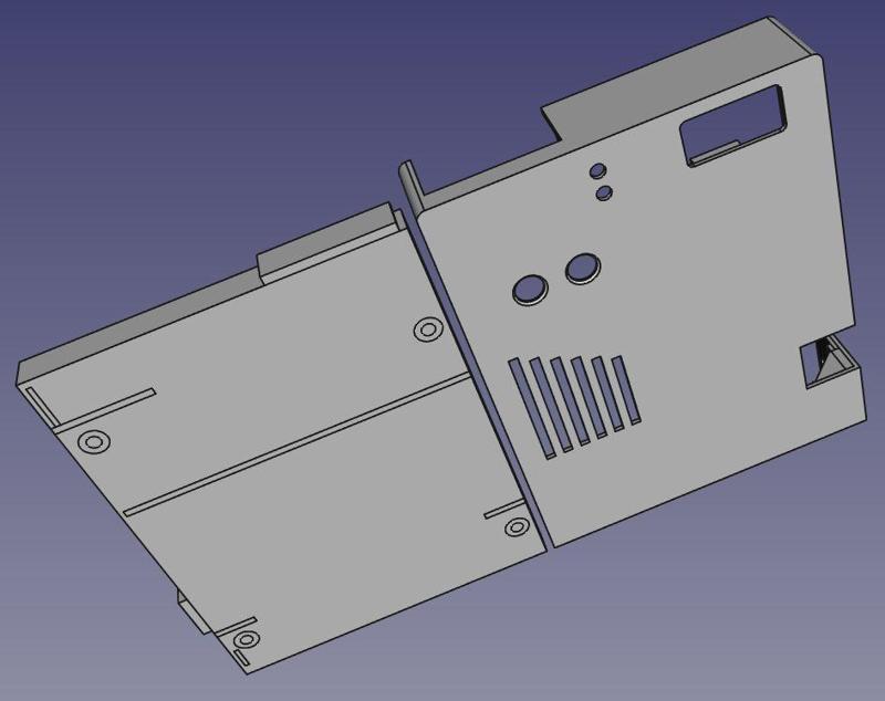 DivMMC EnJoy Enclosure (Sinclair ZX Spectrum)