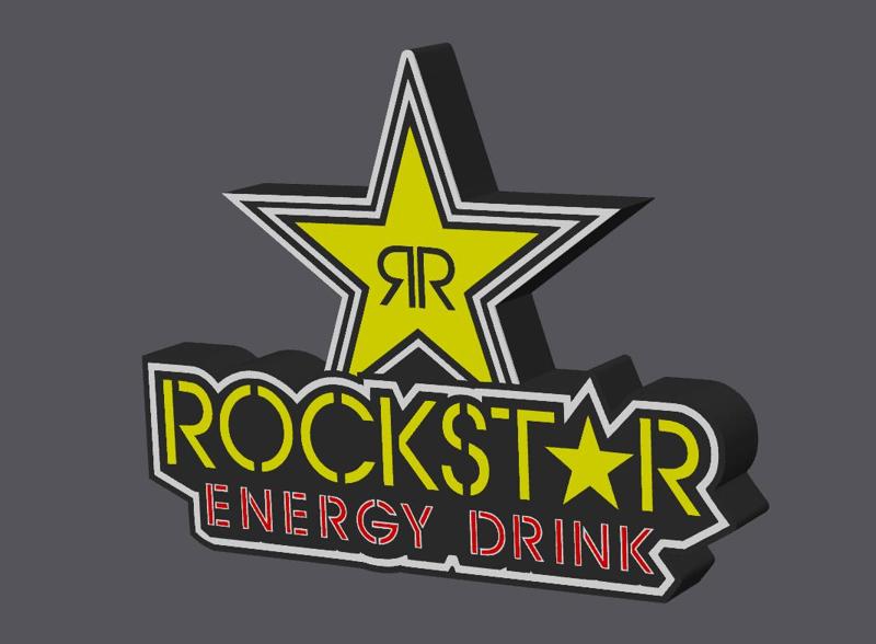 Rockstar Energy LED Light Box!
