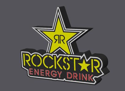 Rockstar Energy LED Light Box!