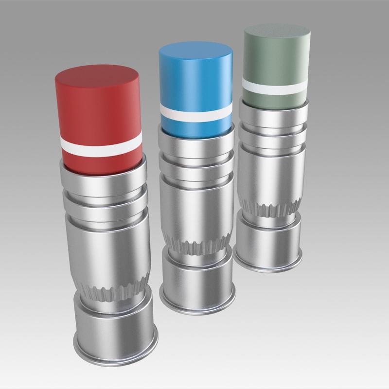 Aluminium M40 Grenade Aliens Pulse prop cosplay