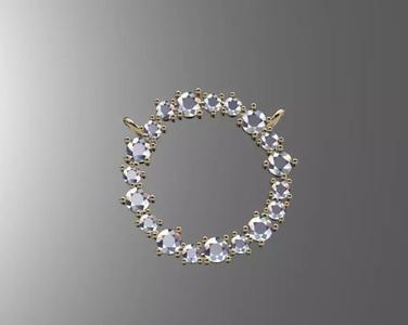 simple minimal diamond necklace
