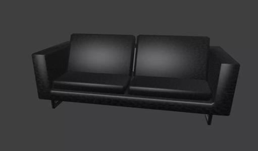 3D Model Leather Couch 3D model - Ready To Print