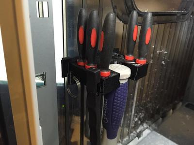 Modified Da Vinci Cleaning Brush and Tool Storage