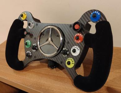 DIY MERCEDES AMG GT3 JOYSTICK Steering Wheel