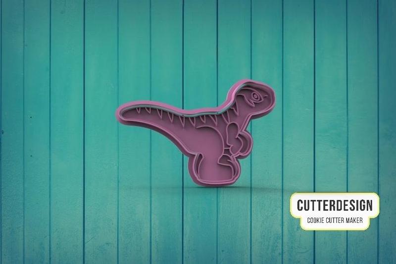 Dinosaur Dinosaur Jurassic World Cookie Cutter