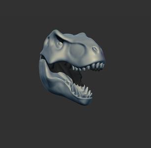 Trex Articulated Key Ring Jurassic Park