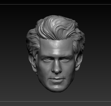 ANDREW GARFIELD PETER PARKER HEADSCULPT