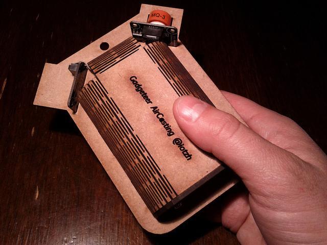 Laser-cut AirCasting Sensor