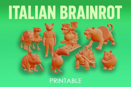 Italian brainrot Characters v7