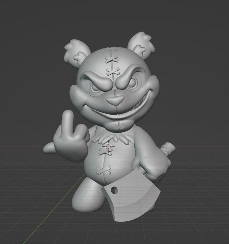 Bad Panda  Bambu  ( Assembled version just colour)