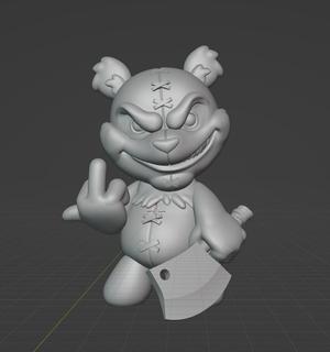 Bad Panda  Bambu  ( Assembled version just colour)