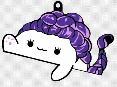 Rumi Bongo Cat Keychain