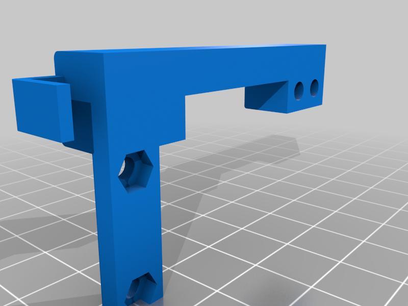 BIQU Microprobe Mount for Qidi X3 Series. Pictures are fitted to X-Smart 3