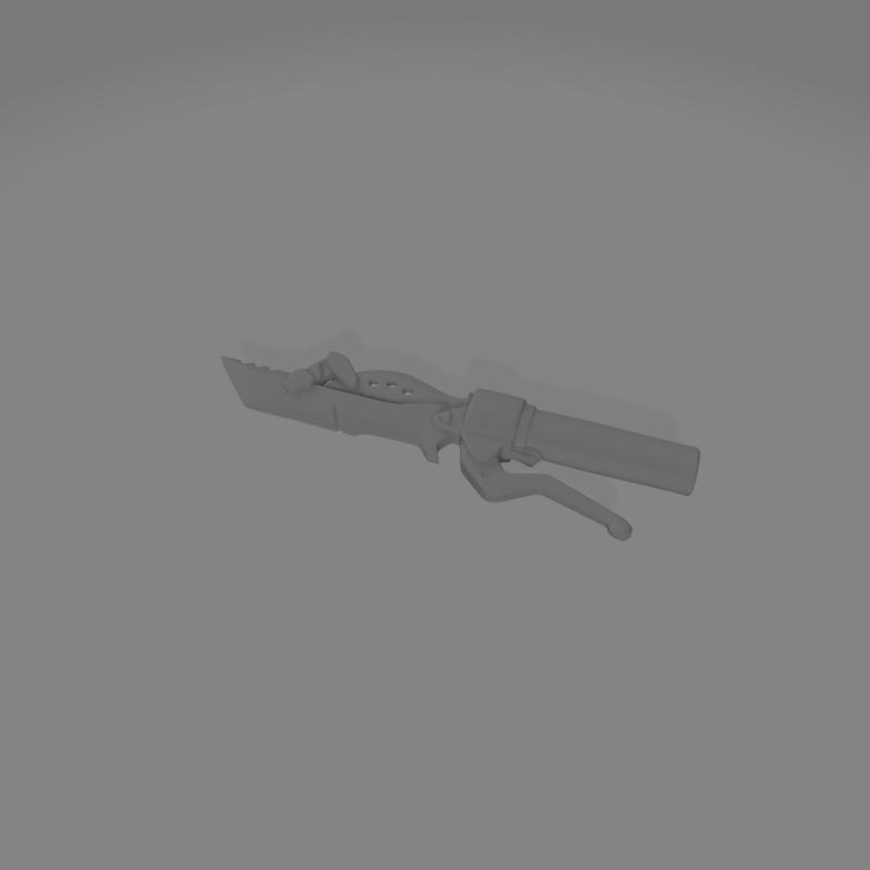 Overwatch 2 Junker Queen Knife Weapon