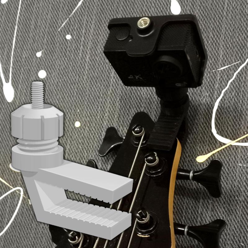 Camera mount for guitar fingerboard