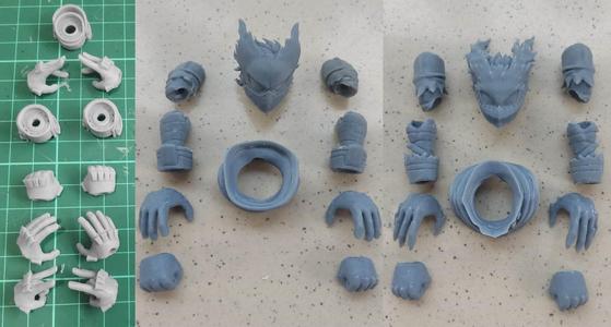Full Set Add-on parts for Amazing Yamaguchi Izuku Midoriya