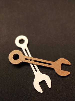 Porta Chiavi , keychain  chiave inglese