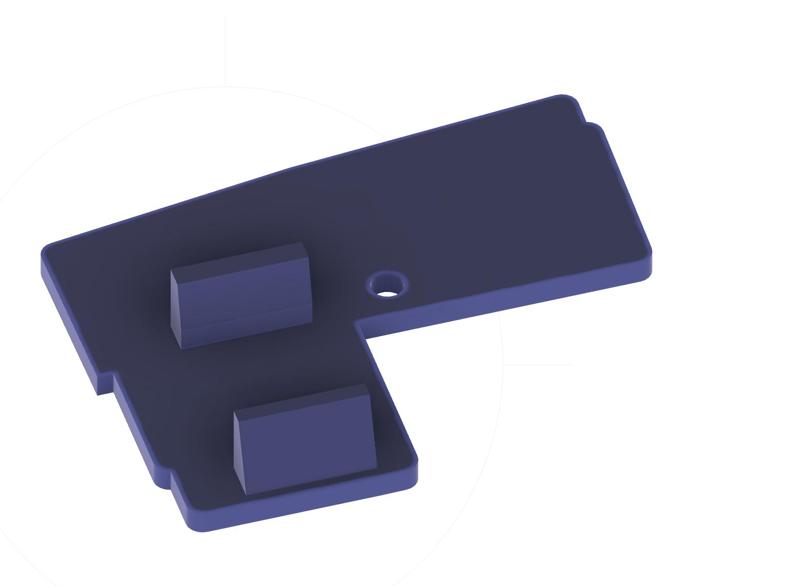 Wheel block Bosch GAS 35 vacuum cleaner