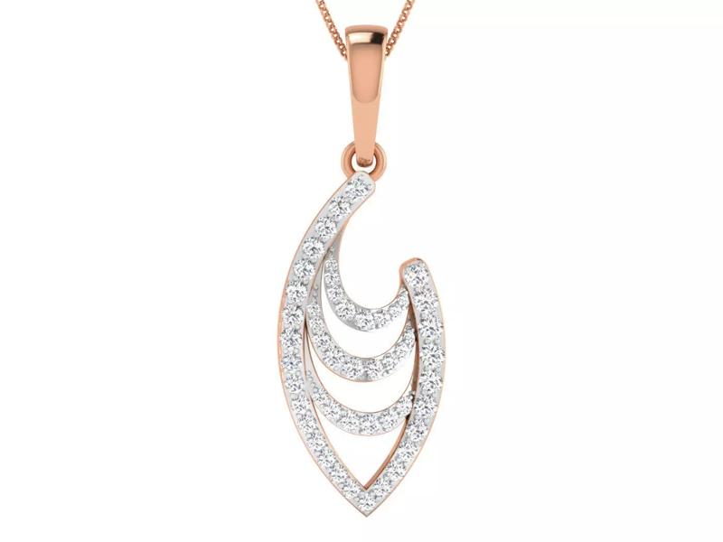 High Jewelry Pendant Earrings Set 3dm stl obj mtl gltf glb
