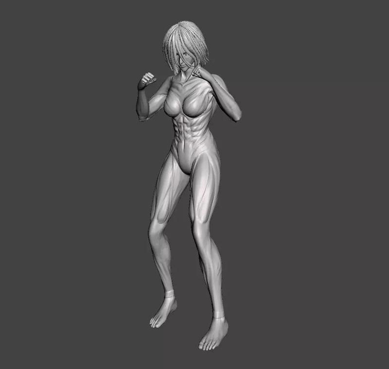 Female Titan 3D Model