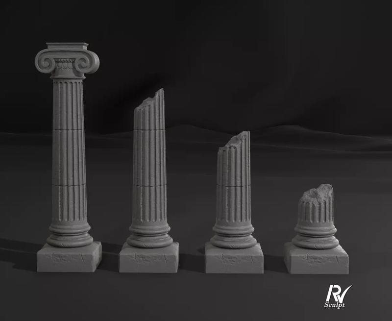 Greek column