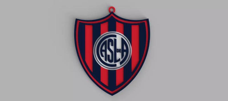 Club Atletico San Lorenzo de Almagro Football keychain - pendant