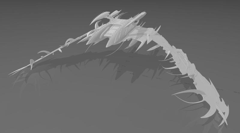 STO - Romulan - Tal Shiar Adapted-class Dreadnought Warbird