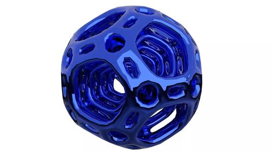 Dedecohedron bead