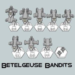 MicroFleet Betelgeuse Bandits Starship Pack