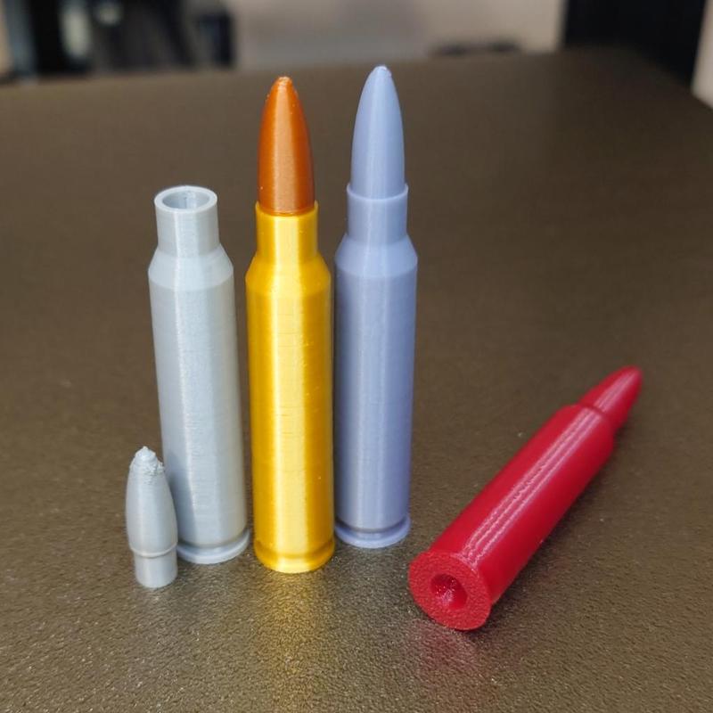 .223 Remington/5.56 NATO replica and snap cap