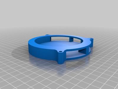 Creality K1 protection and silencer for the side fan