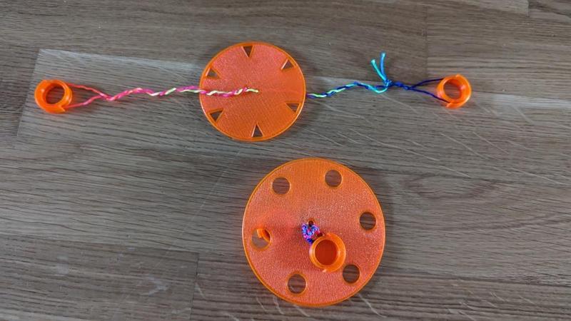 Swirl Spinner different holes