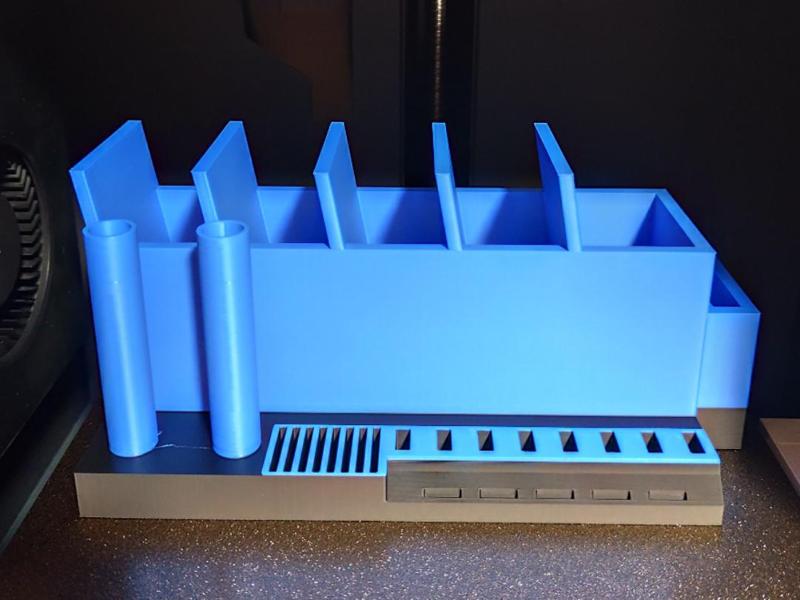 Remote control organizer, pen holder + SD & USB