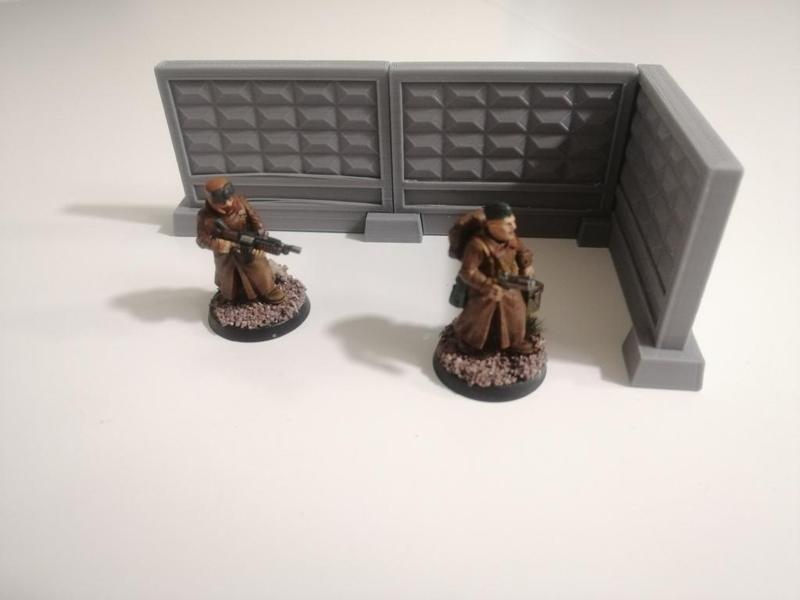 Soviet concrete wall + Damage wall