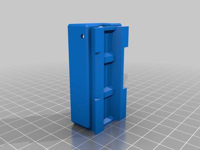 D1 Mini WLED Case - Sliding Holder Wall Mount