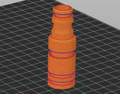 Gardena Spülanschluss für Brötje Solar Kollektoren