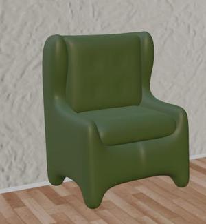chair with cushions