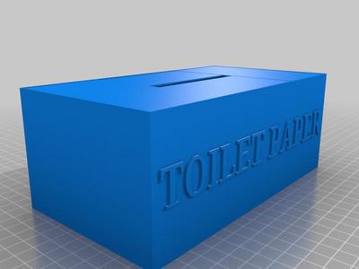 toilet paper packaging box
