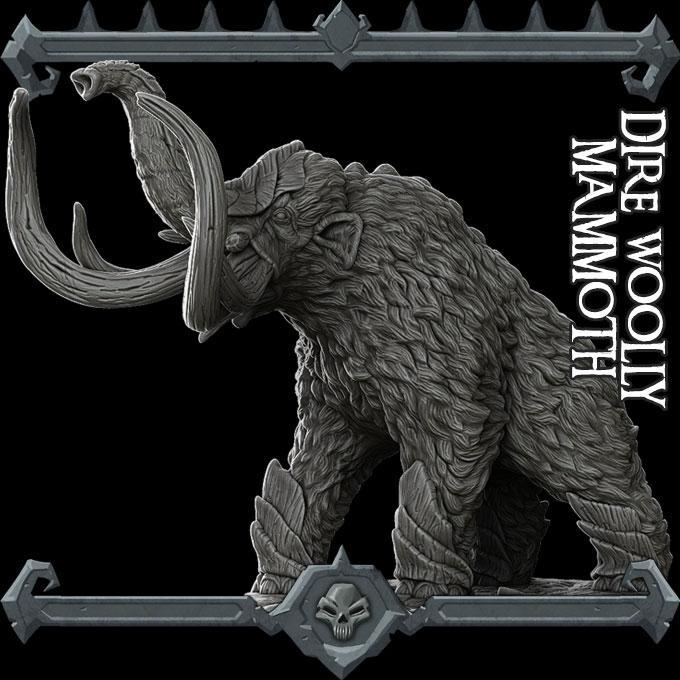 Dire Woolly Mammoth