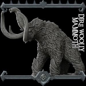 Dire Woolly Mammoth