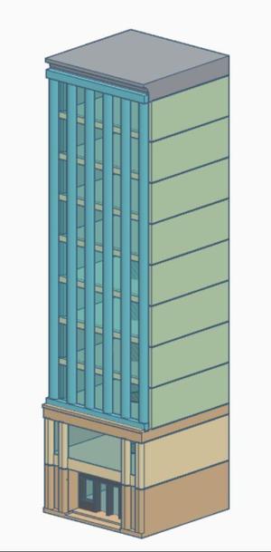 Japanese Apartment 6.. N-scale