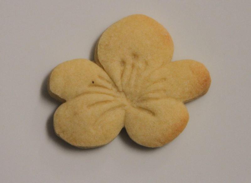 Cookie cutter apple blossom