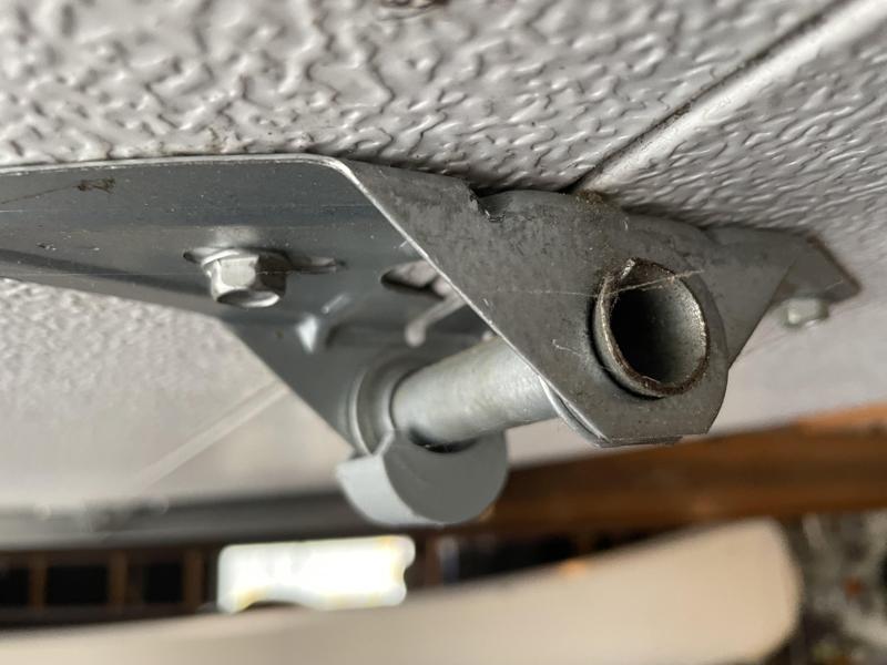 Garage door hinge cover