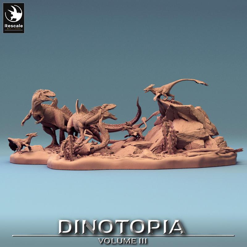 Dinotopia Diorama Battle
