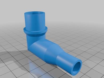 IM Nuvo Fusion 15 Replacement Return Elbow and Loc Line Nozzle Fitting