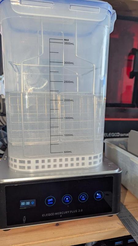 Raft for Elegoo Mercury Plus Wash and Cure Station