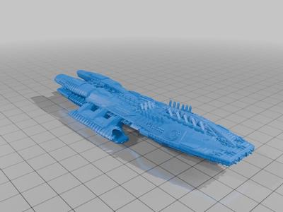 Battlestar Galactica Atomic Carrier