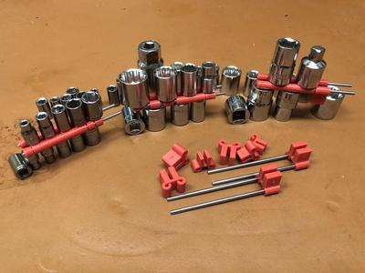 socket wrench holder